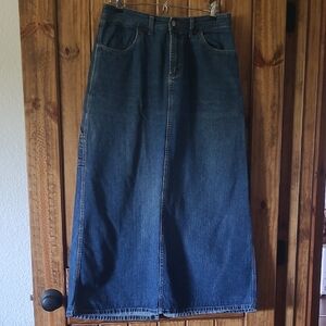 Z. Cavaricci Blue Denim Skirt. Size 9